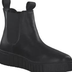 Tamaris 1-25403-43/003, Stiefeletten, Damen, BLACK LEATHER