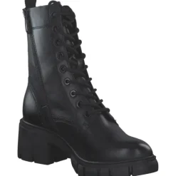 Tamaris 25272, Stiefeletten, Damen, Schwarz (Black Leather)