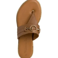 Tamaris 27106, Zehentrenner, Damen, cognac