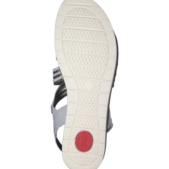 Tamaris Comfort 88707, Keilsandaletten, Damen, Weiß (White/Rosegold)
