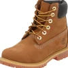 Timberland 6in Premium Boot W, Schnürstiefeletten, Damen, Braun
