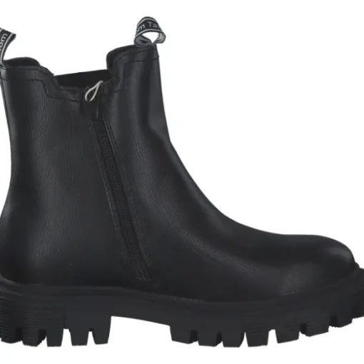Tom Tailor 2173705, Chelsea Boots, Damen, Schwarz