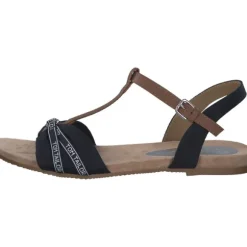 Tom Tailor 5390220008, Keilsandaletten, Damen, NAVY