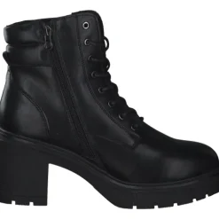 Tom Tailor 4295702, Plateau-Stiefeletten, Damen, black black