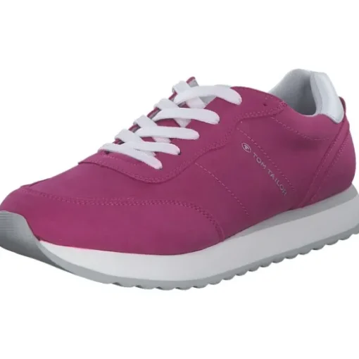 Tom Tailor 7490150001, Schnürschuhe, Damen, dk pink