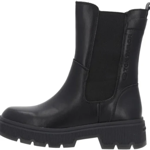 Tom Tailor 6390110, Stiefeletten, Damen, black