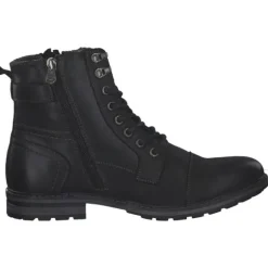 Tom Tailor 2182101, Winterstiefel, Herren, Schwarz