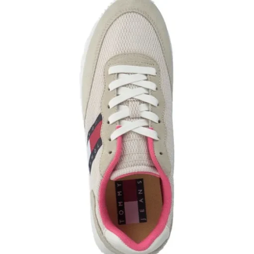 Tommy Hilfiger EN0EN01730, Sneakers Low, Damen, Beige