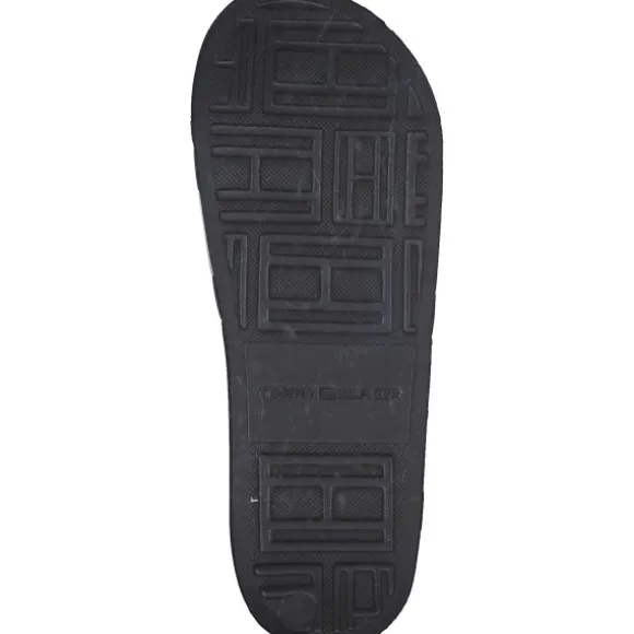 Tommy Hilfiger FM0FM04263, Badelatschen, Herren, Schwarz