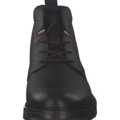 Tommy Hilfiger FM0FM03777, Schnürstiefeletten, Herren, Schwarz