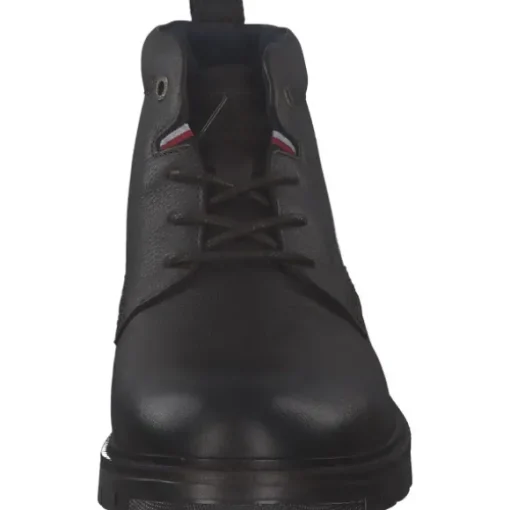 Tommy Hilfiger FM0FM03777, Schnürstiefeletten, Herren, Schwarz