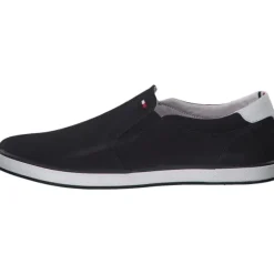 Tommy Hilfiger FM0FM00597, Slip-On-Sneaker, Herren, Blau (Midnight/Blau)