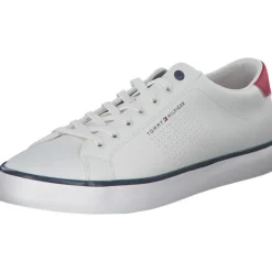 Tommy Hilfiger FM0FM05110YBH TH HI VULC LOW CORE, Klassische- & Business Schuhe, Herren, Weiß