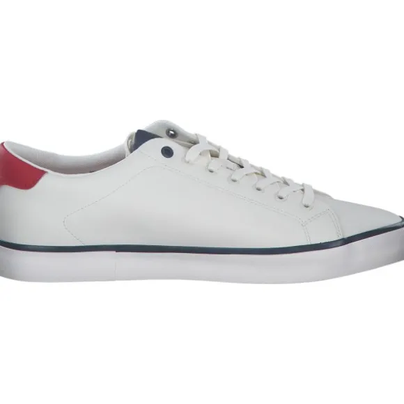 Tommy Hilfiger FM0FM05110YBH TH HI VULC LOW CORE, Klassische- & Business Schuhe, Herren, Weiß