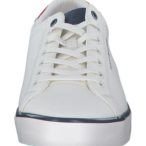 Tommy Hilfiger FM0FM05110YBH TH HI VULC LOW CORE, Klassische- & Business Schuhe, Herren, Weiß