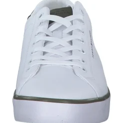 Tommy Hilfiger FM0FM05110YBS TH HI VULC LOW CORE, Klassische- & Business Schuhe, Herren, Weiß