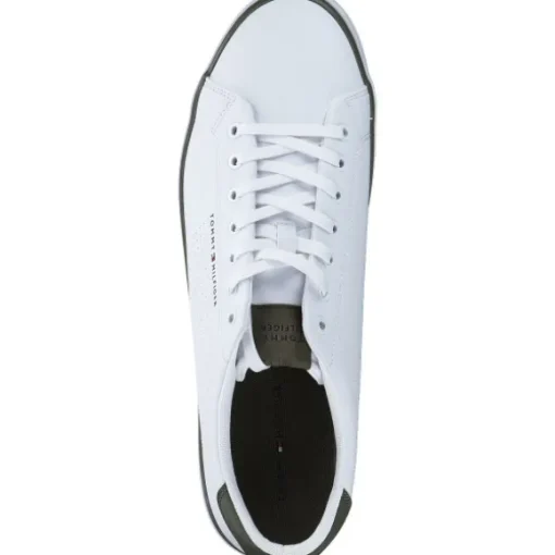 Tommy Hilfiger FM0FM05110YBS TH HI VULC LOW CORE, Klassische- & Business Schuhe, Herren, Weiß