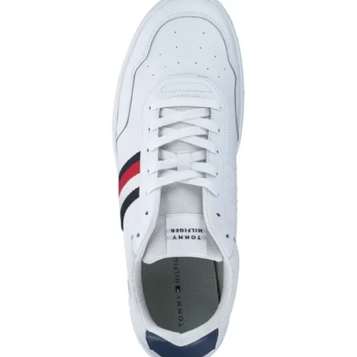 Tommy Hilfiger FM0FM05116YBS TH BASKET CORE LITE, Klassische- & Business Schuhe, Herren, Weiß