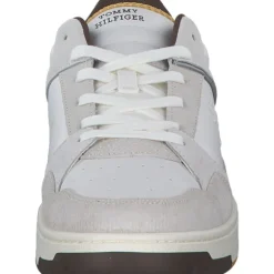 Tommy Hilfiger FM0FM05215ZE1 TH BASKET STREET LTH, Klassische- & Business Schuhe, Herren, City Yello