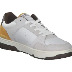 Tommy Hilfiger FM0FM05215ZE1 TH BASKET STREET LTH, Klassische- & Business Schuhe, Herren, City Yello