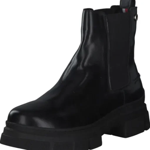 Tommy Hilfiger FW0FW06649, Chelsea Boots, Damen, black