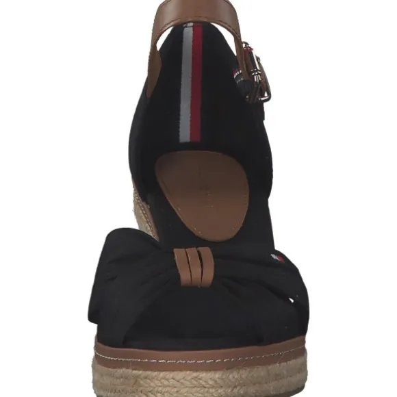 Tommy Hilfiger FW0FW00906, Keilsandaletten, Damen, Schwarz