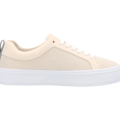 Tommy Hilfiger FW0FW07376, Schnürschuhe, Damen, Beige