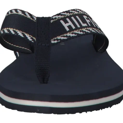 Tommy Hilfiger FW0FW07143, Zehentrenner, Damen, space blue