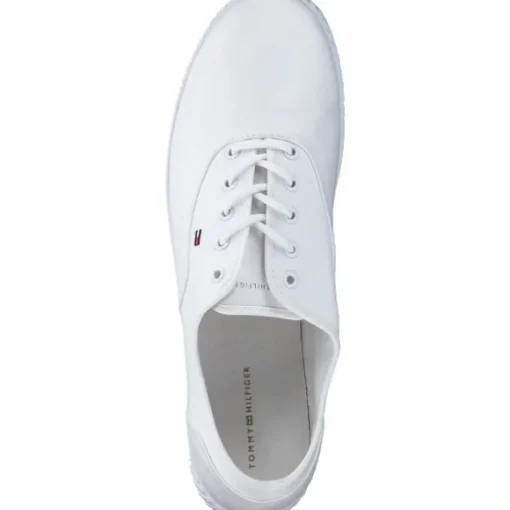 Tommy Hilfiger FW0FW07805-YBS, Schnürschuhe, Damen, Weiß