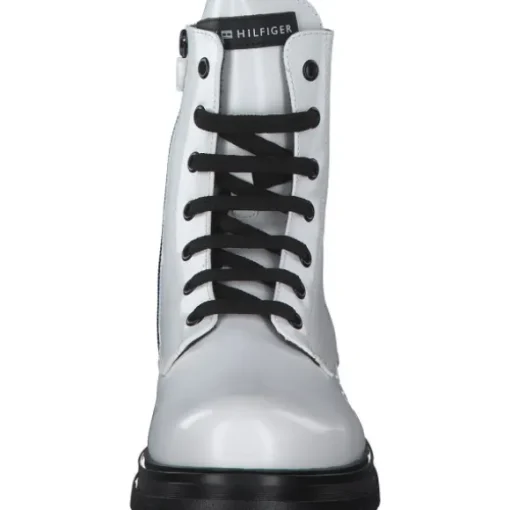 Tommy Hilfiger T4A5-32411, Schnürstiefeletten, Kinder, white