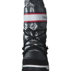 Tommy Hilfiger T3A6-32436, Winterstiefeletten, Kinder, dark silver