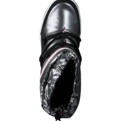 Tommy Hilfiger T3A6-32436, Winterstiefeletten, Kinder, dark silver