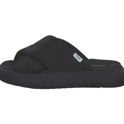 Toms Alpargata Mallow Crossover 1001790, Pantoletten, Damen, Schwarz