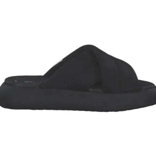 Toms Alpargata Mallow Crossover 1001790, Pantoletten, Damen, Schwarz