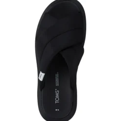 Toms Alpargata Mallow Crossover 1001790, Pantoletten, Damen, Schwarz