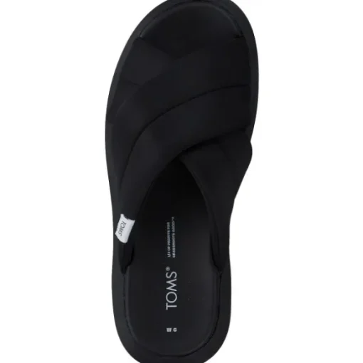 Toms Alpargata Mallow Crossover 1001790, Pantoletten, Damen, Schwarz