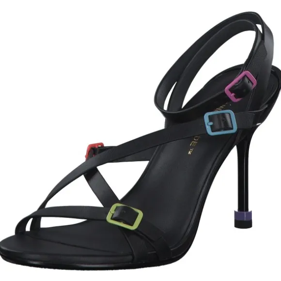 Unisa Sia Strappy, Sandaletten, Damen, black