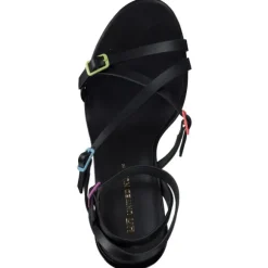 Unisa Sia Strappy, Sandaletten, Damen, black