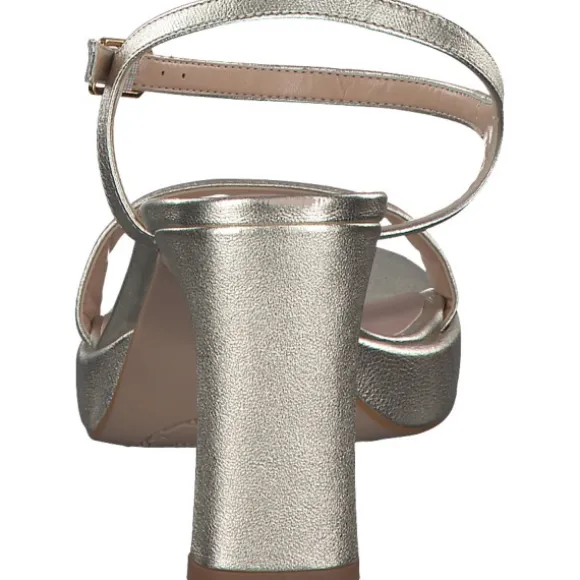 Unisa Soro, Plateau-Sandaletten, Damen, platino