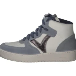 Viktoria 1258223, Sneakers High, Damen, glaciar/white