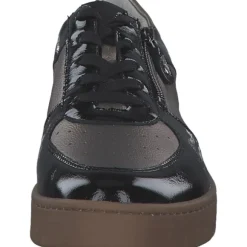 Waldläufer 754004-203/370 Yuna H, Schnürschuhe, Damen, schwarz bronze