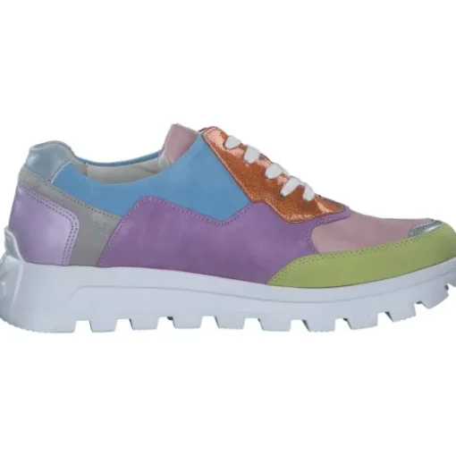Waldläufer Ajala 993004, Schnürschuhe, Damen, Lime Menta Candy