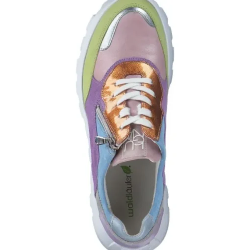 Waldläufer Ajala 993004, Schnürschuhe, Damen, Lime Menta Candy