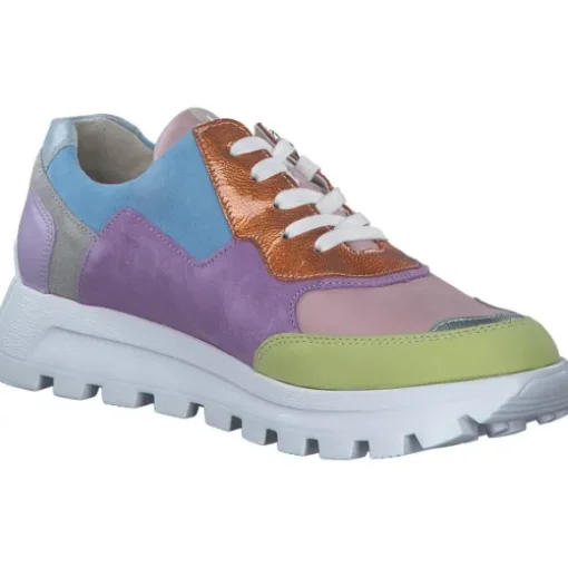 Waldläufer Ajala 993004, Schnürschuhe, Damen, Lime Menta Candy