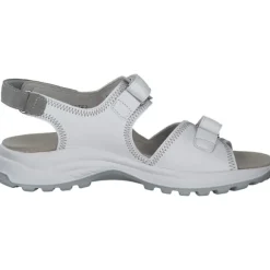 Waldläufer Flora 791002, Klassische Sandalen, Damen, Weiß