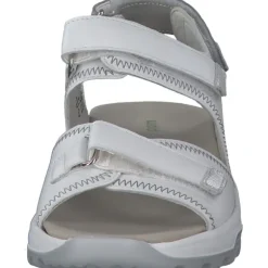 Waldläufer Flora 791002, Klassische Sandalen, Damen, Weiß