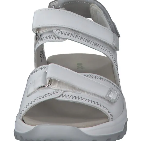 Waldläufer Flora 791002, Klassische Sandalen, Damen, Weiß