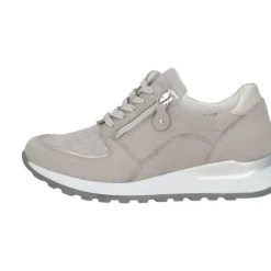 Waldläufer Hiroko Soft H64007, Sneakers Low, Damen, STEIN SILBER STEIN