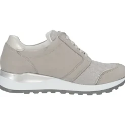 Waldläufer Hiroko Soft H64007, Sneakers Low, Damen, STEIN SILBER STEIN