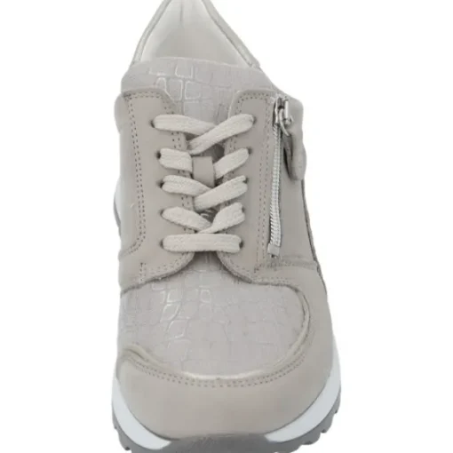 Waldläufer Hiroko Soft H64007, Sneakers Low, Damen, STEIN SILBER STEIN